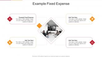 Example Fixed Expense In Powerpoint And Google Slides Cpb