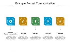 Example formal communication ppt powerpoint presentation infographics slide portrait cpb
