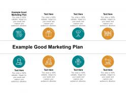 Example good marketing plan ppt powerpoint presentation inspiration gridlines cpb