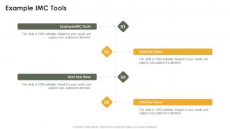 Example IMC Tools In Powerpoint And Google Slides Cpb