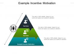Example incentive motivation ppt powerpoint presentation slides graphics tutorials cpb