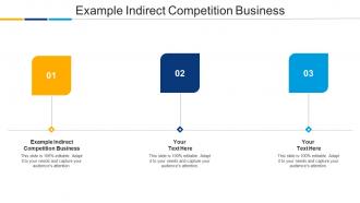 Example Indirect Competition Business Ppt Powerpoint Presentation Professional Cpb