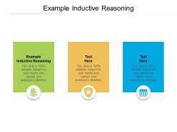 Example inductive reasoning ppt powerpoint presentation infographics picture cpb