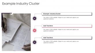 Example Industry Cluster In Powerpoint And Google Slides Cpb