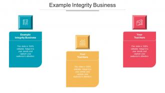 Example Integrity Business Ppt Powerpoint Presentation Slides Format Ideas Cpb