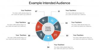 Example intended audience ppt powerpoint presentation professional icons cpb