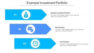 Example Investment Portfolio Ppt Powerpoint Presentation Ideas Tips Cpb
