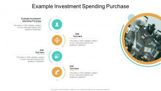 Example Investment Spending Purchase In Powerpoint And Google Slides Cpb