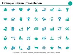 Example Kaizen Presentation Powerpoint Presentation Slides