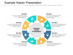 Example kaizen presentation ppt powerpoint presentation professional slide download cpb