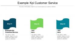 Example kpi customer service ppt powerpoint presentation file graphics cpb