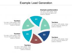 Example lead generation ppt powerpoint presentation infographics graphics cpb