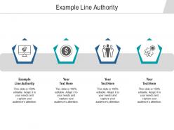 Example line authority ppt powerpoint presentation styles master slide cpb