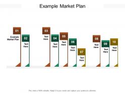 Example market plan ppt powerpoint presentation visual aids diagrams cpb