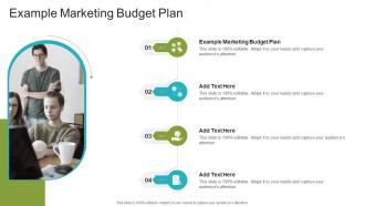 Example Marketing Budget Plan In Powerpoint And Google Slides Cpb