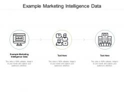 Example marketing intelligence data ppt powerpoint presentation model graphic images cpb