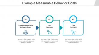 Example measurable behavior goals ppt powerpoint presentation model examples cpb