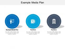 Example media plan ppt powerpoint presentation outline infographics cpb