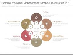 Example Medicinal Management Sample Presentation Ppt