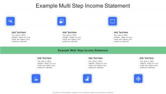 Example Multi Step Income Statement In Powerpoint And Google Slides Cpb