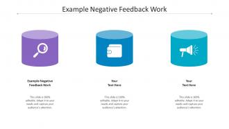 Example Negative Feedback Work Ppt Powerpoint Presentation Slides Topics Cpb