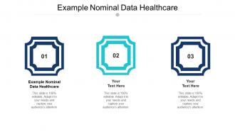 Example Nominal Data Healthcare Ppt Powerpoint Presentation Icon Topics Cpb