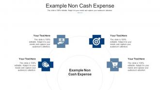 Example non cash expense ppt powerpoint presentation icon examples cpb