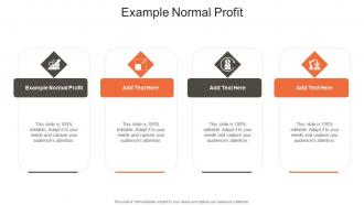 Example Normal Profit In Powerpoint And Google Slides Cpb