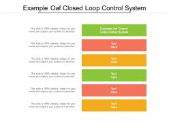 Example oaf closed loop control system ppt powerpoint presentation outline gallery cpb