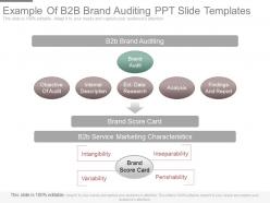 Example Of B2b Brand Auditing Ppt Slide Templates