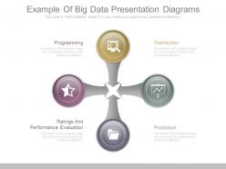 Example of big data presentation diagrams
