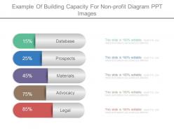 Example of building capacity for non profit diagram ppt images