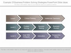 Example of business problem solving strategies powerpoint slide ideas