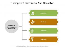 Example of correlation and causation ppt powerpoint presentation inspiration format ideas cpb