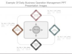 Example Of Daily Business Operation Management Ppt Presentation Images