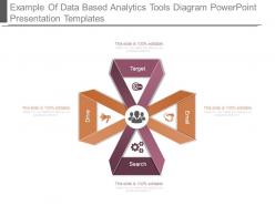 Example of data based analytics tools diagram powerpoint presentation templates