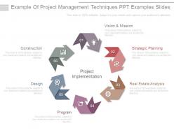 Example of project management techniques ppt examples slides
