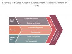 Example Of Sales Account Management Analysis Diagram Ppt Guide