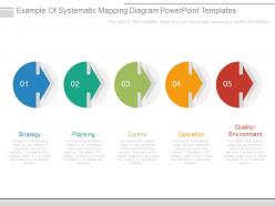 6198886 style linear single 5 piece powerpoint presentation diagram infographic slide