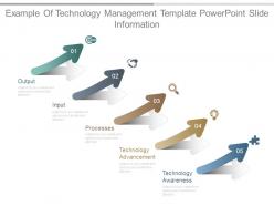 Example of technology management template powerpoint slide information