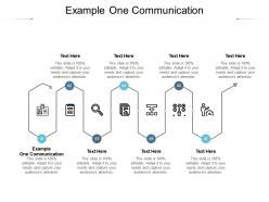 Example one communication ppt powerpoint presentation professional graphics cpb