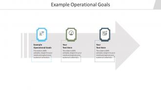 Example operational goals ppt powerpoint presentation infographics picture cpb