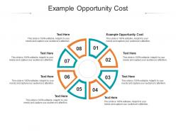 Example opportunity cost ppt powerpoint presentation layouts information cpb