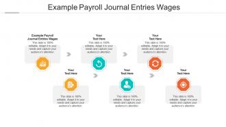 Example payroll journal entries wages ppt powerpoint presentation file maker cpb