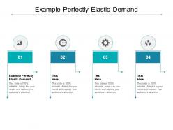 Example perfectly elastic demand ppt powerpoint presentation show images cpb