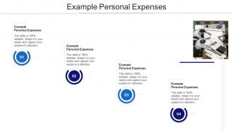 Example Personal Expenses In Powerpoint And Google Slides Cpb