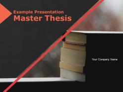 Example Presentation Master Thesis Powerpoint Presentation Slides