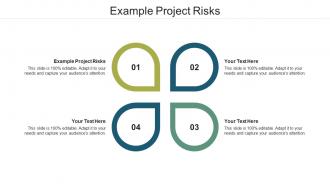 Example project risks ppt powerpoint presentation icon picture cpb