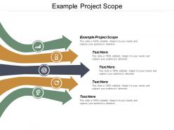 Example project scope ppt powerpoint presentation file brochure cpb