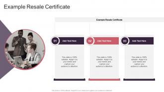 Example Resale Certificate In Powerpoint And Google Slides Cpb